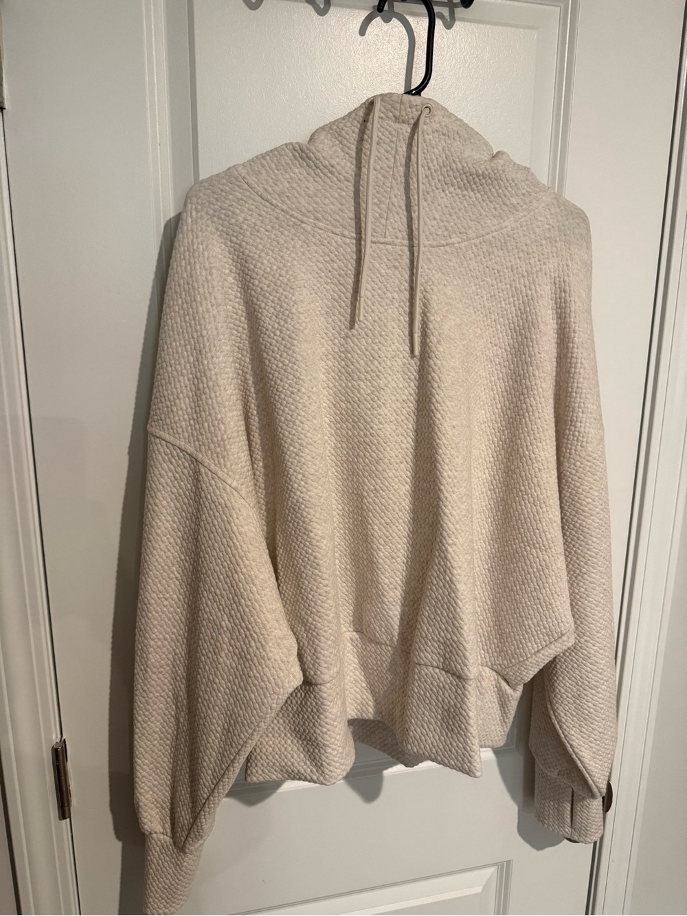 Old Navy Cream Cowl-Neck Pullover Sweater